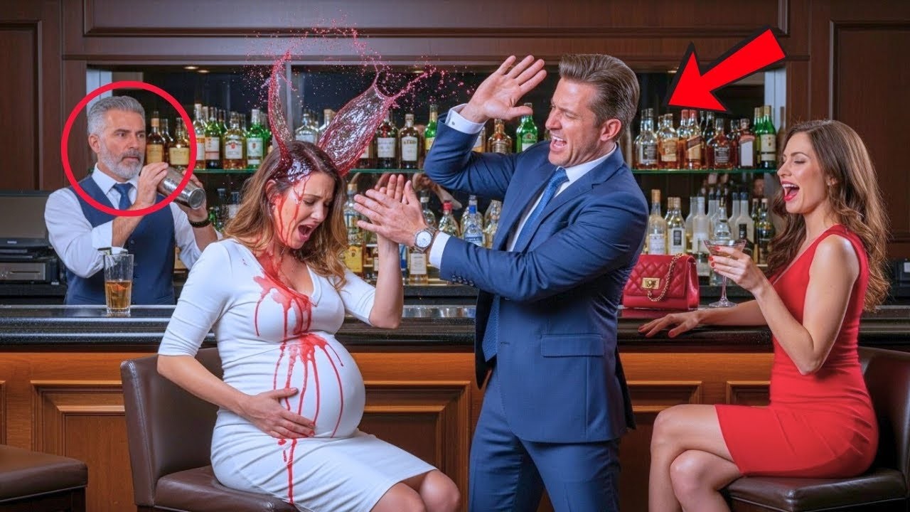 CEO SLAPPED Pregnant Wife at Country Club—The Bartender Was Her Billionaire Brother!