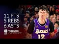 Jake LaRavia 11 pts 5 rebs 6 asts vs Blazers 25/26 season