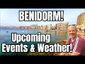 Benidorm  whats happening over easter and april