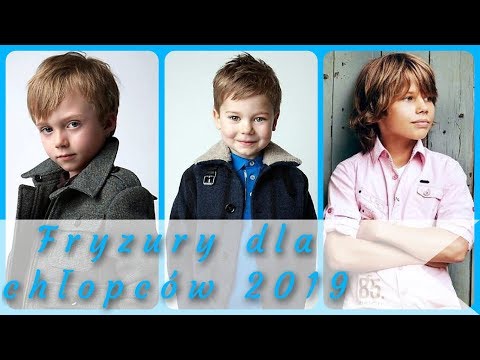 Wideo: Modne fryzury dla chłopców 2019