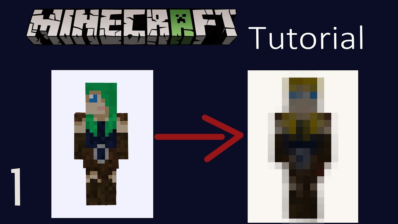 Minecraft Tutorial #1 Einen eigenen Skin erstellen
