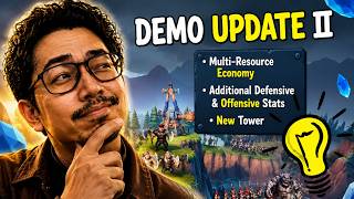 This Tower Defense Game Keeps Getting Better! | Demo Update II - DAWN OF DEFENCE [DEMO]
