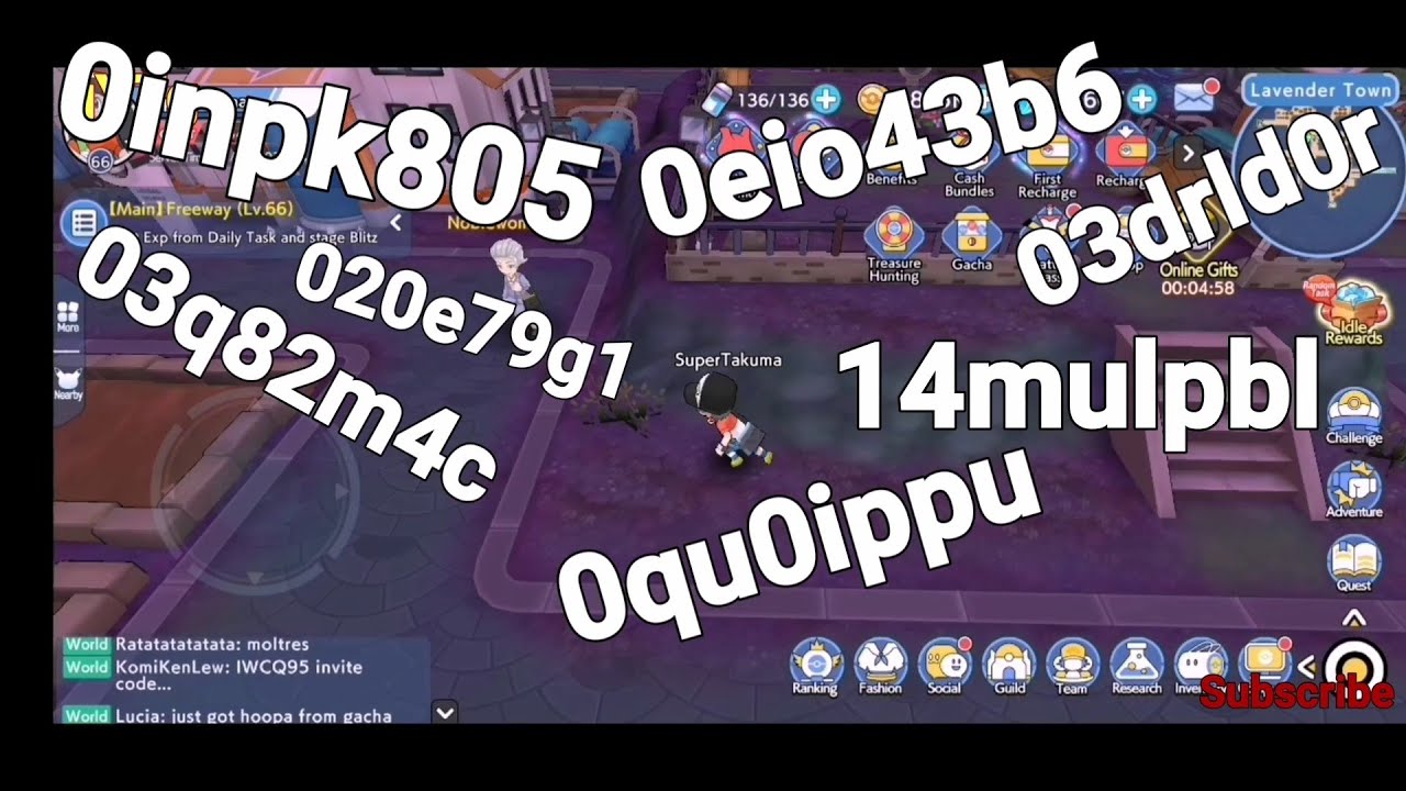 Pokémon Moeke Legends! Free Way! Lv66 Missions