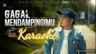 GAGAL MENDAMPINGIMU - adra respati - karaoke (official musik vidio) terbaru 2021