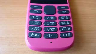 Nokia 105 DS TA-1174 Pink звонок Nokia Tune