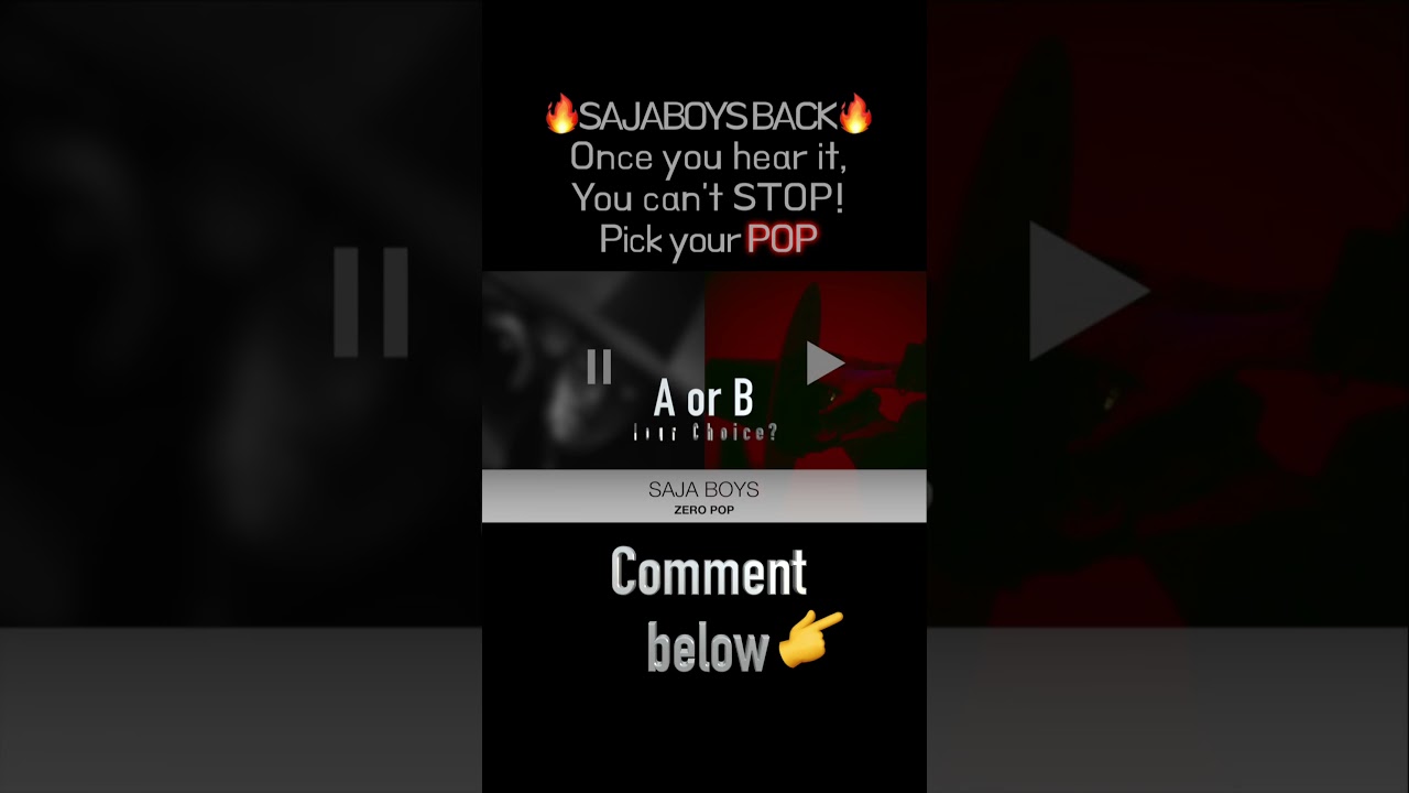 SAJA BOYS - ZERO POP [A&B p2]