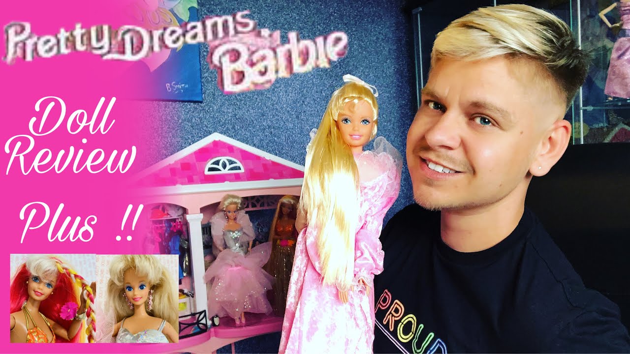 Pretty Dreams Barbie, hulaHair & Sparkle eyes dolls review