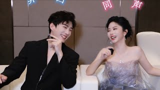 CC#谭松韵 刘学义 腾讯兰香如故Q&A#TanSongyun #LiuXueyi Tencent Against The Current