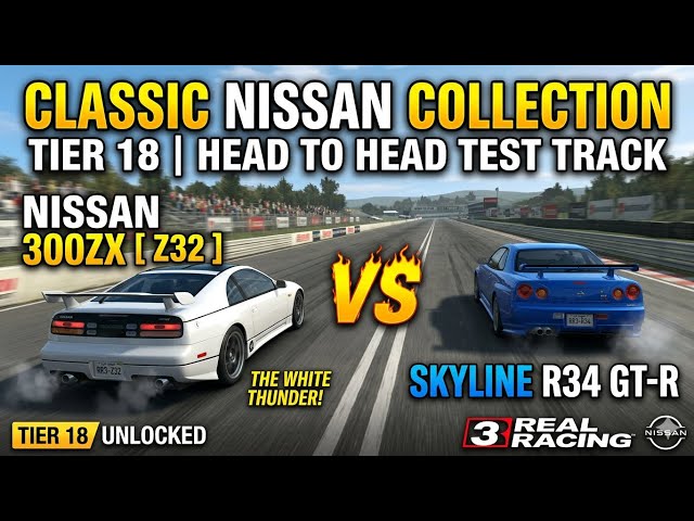 テスト Classic Nissan Collection Tier 18 Head To Head Test Track | Nissan