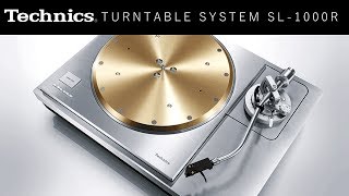 Technicsの最高級ターンテーブル、 SL-1000Rを設置してみました。