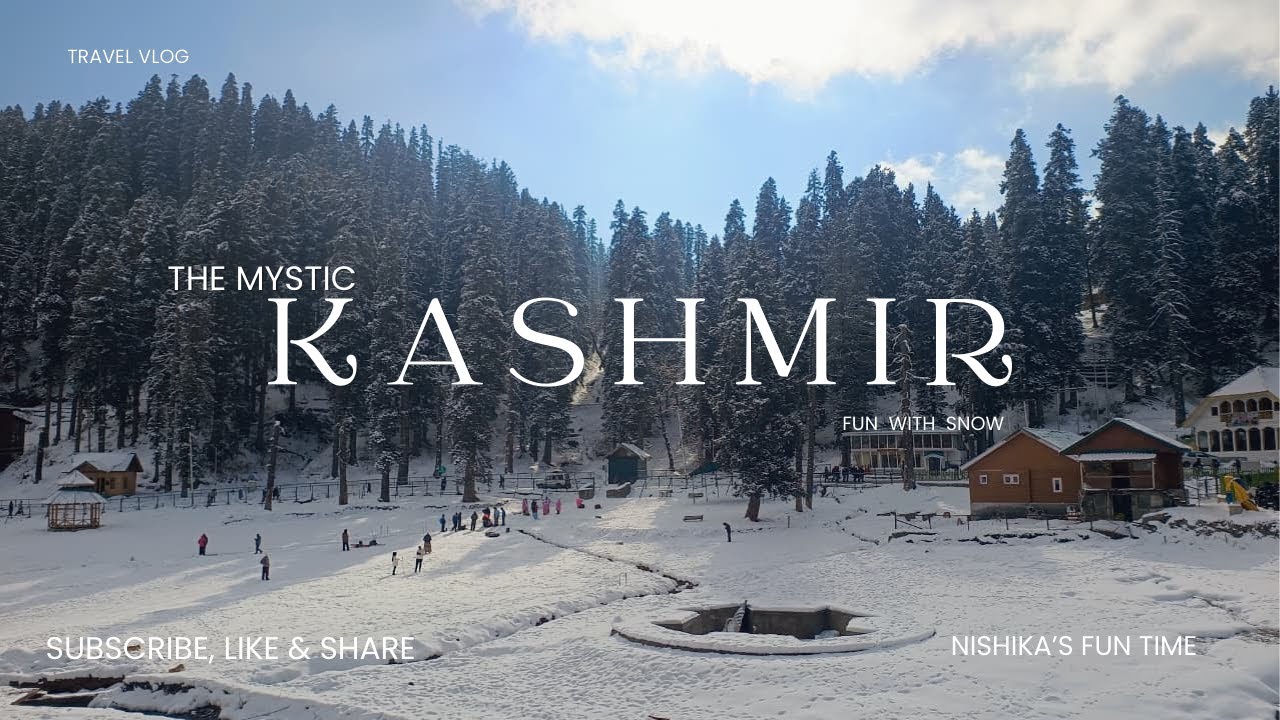 Kashmir in Winter 2026: Srinagar & Gulmarg Snow Paradise Travel Vlog | Full Tour Guide 