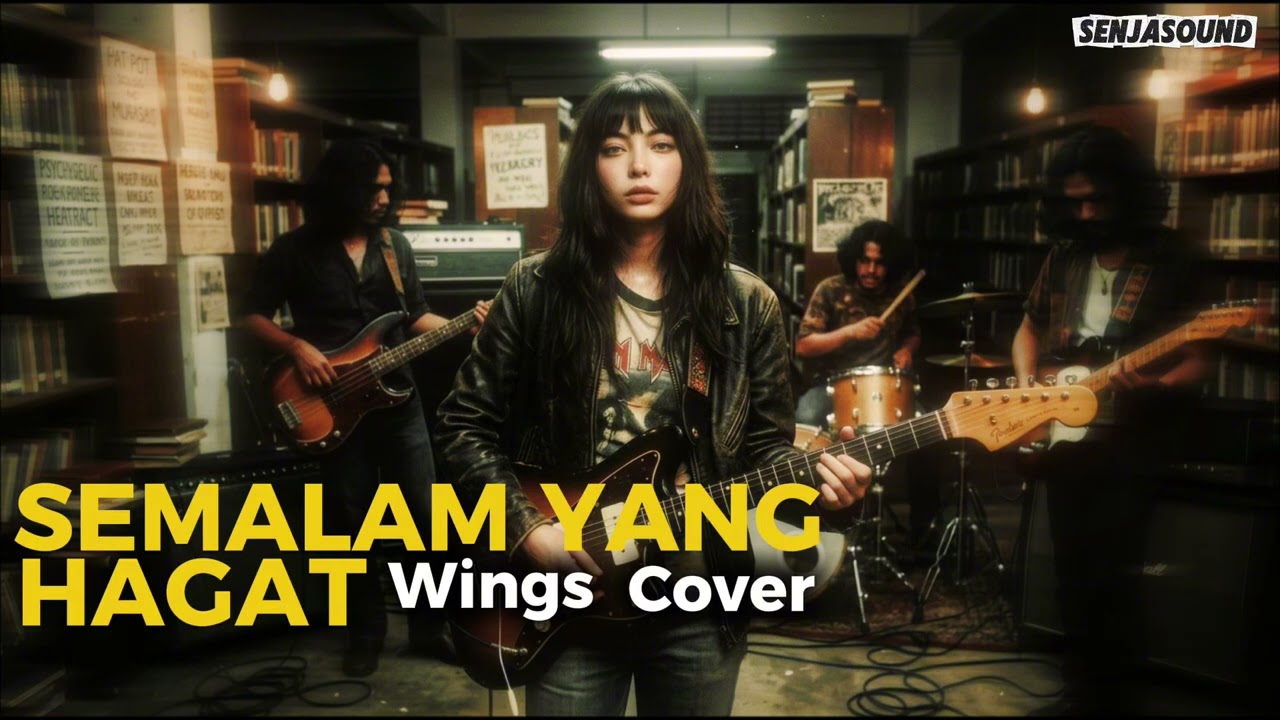 Semalam Yang Hangat - WINGS ( Indie DreamPop Cover Ai BY SenjaSound)