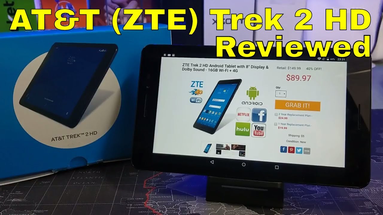 AT&T (ZTE) Trek 2 HD - Reviewed - From Yugster.com