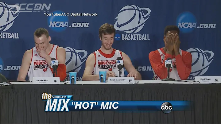 Wisconsin Basketball Player Has Embarrassing Moment at Press Conference