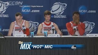 Wisconsin Basketball Player Has Embarrassing Moment at Press Conference