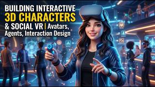 Building Interactive 3D Characters & Social VR | Avatars, Agents & VR Interaction Design screenshot 5