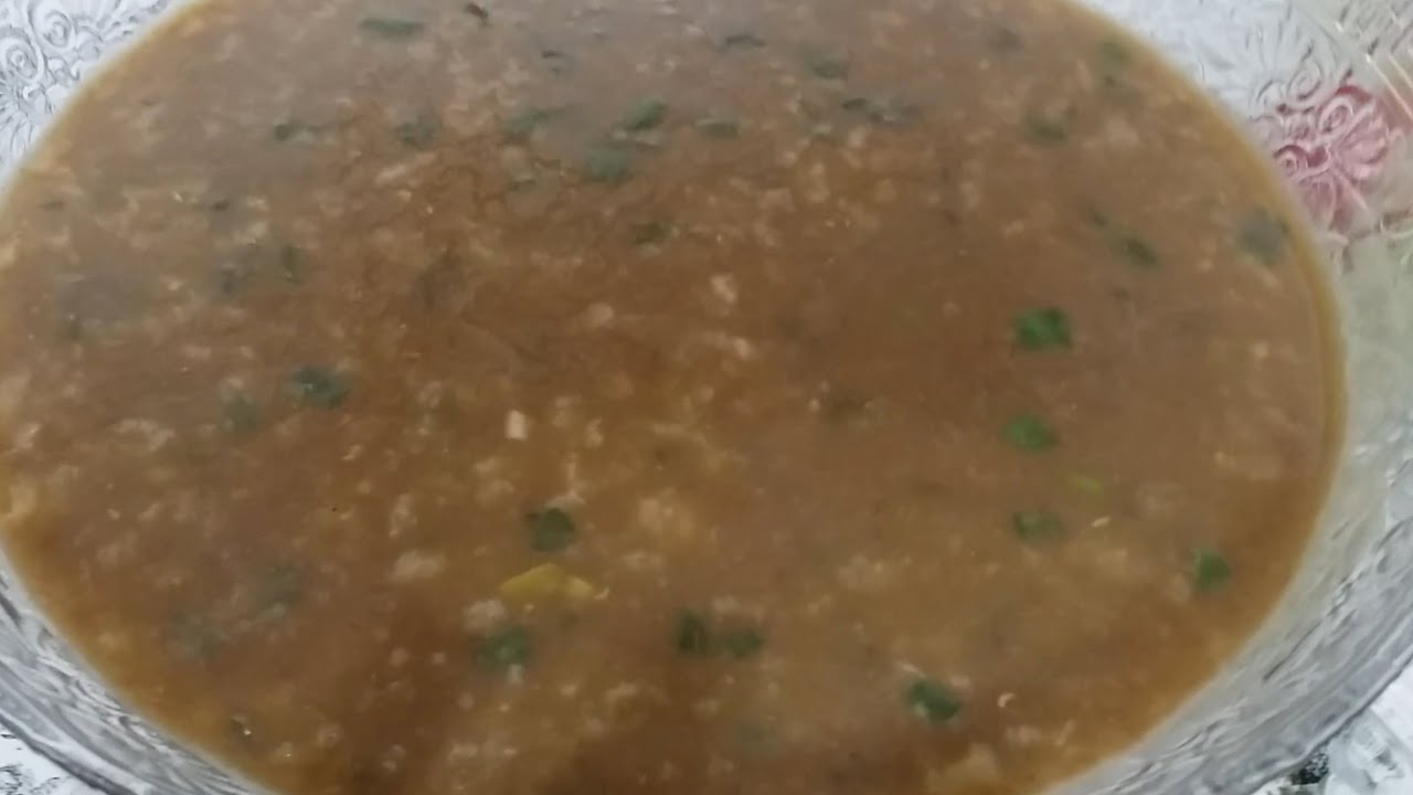الممروتة أو شوربة العدس الأسمر ولا أطيب 💐