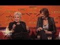 Julie walters and miranda hart try rapping  the graham norton show