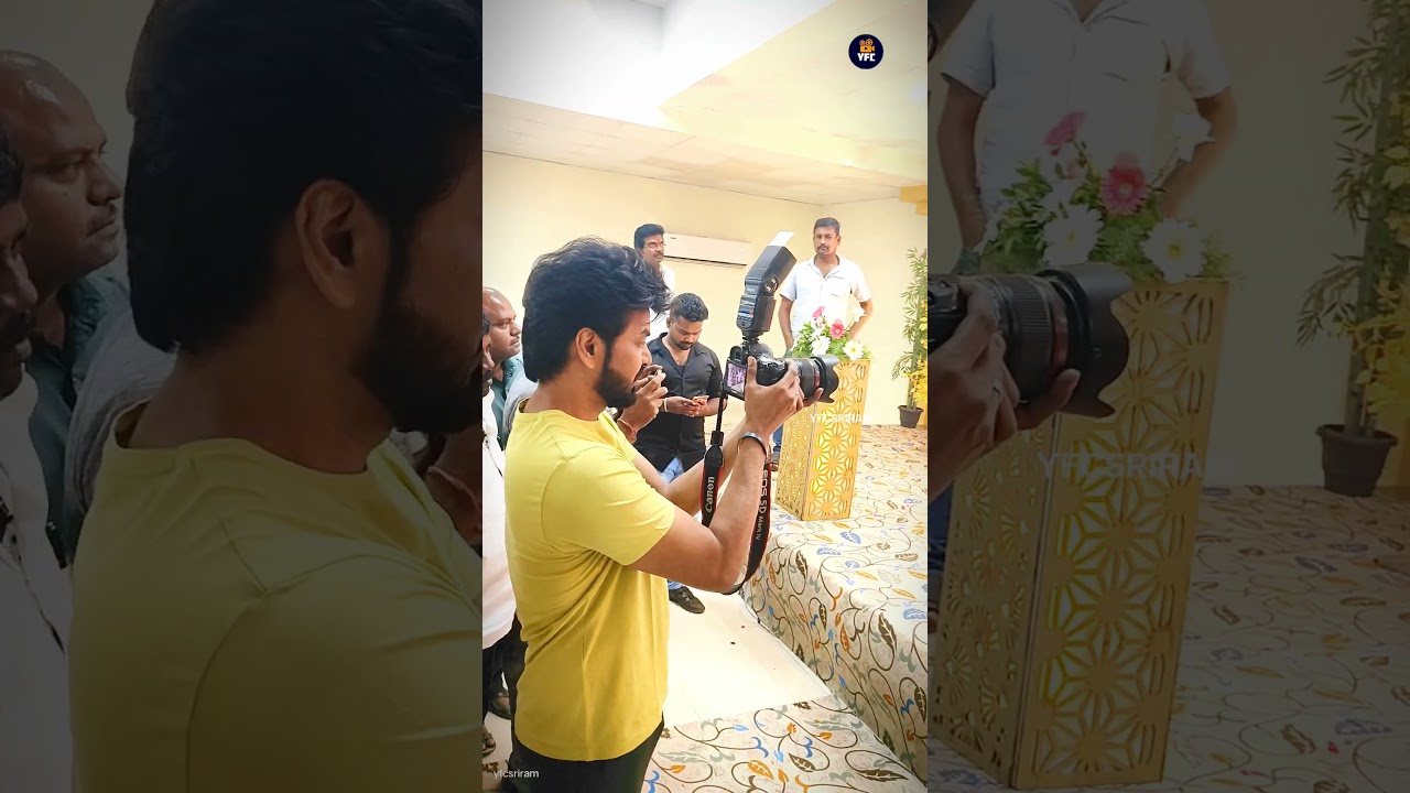 yogibabu wedding ceremony | actor jai taking photographs 