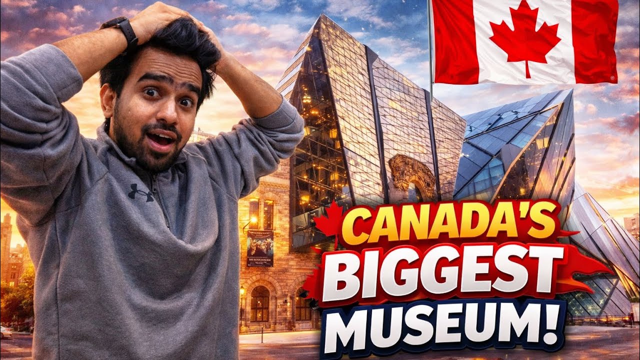 Museum Day in Canada | Royal Ontario Museum Canada | Canada's biggest Museum | Toronto | Canada Vlog