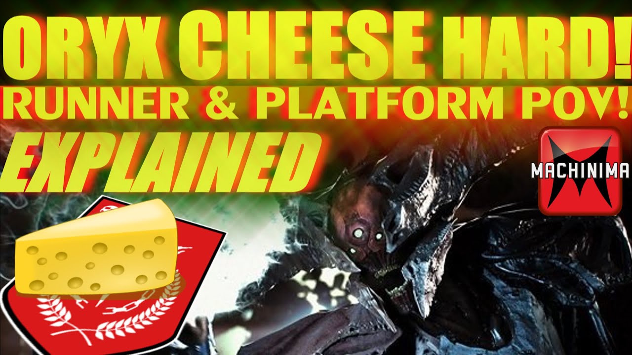 Destiny - Oryx Cheese Strategy Tutorial