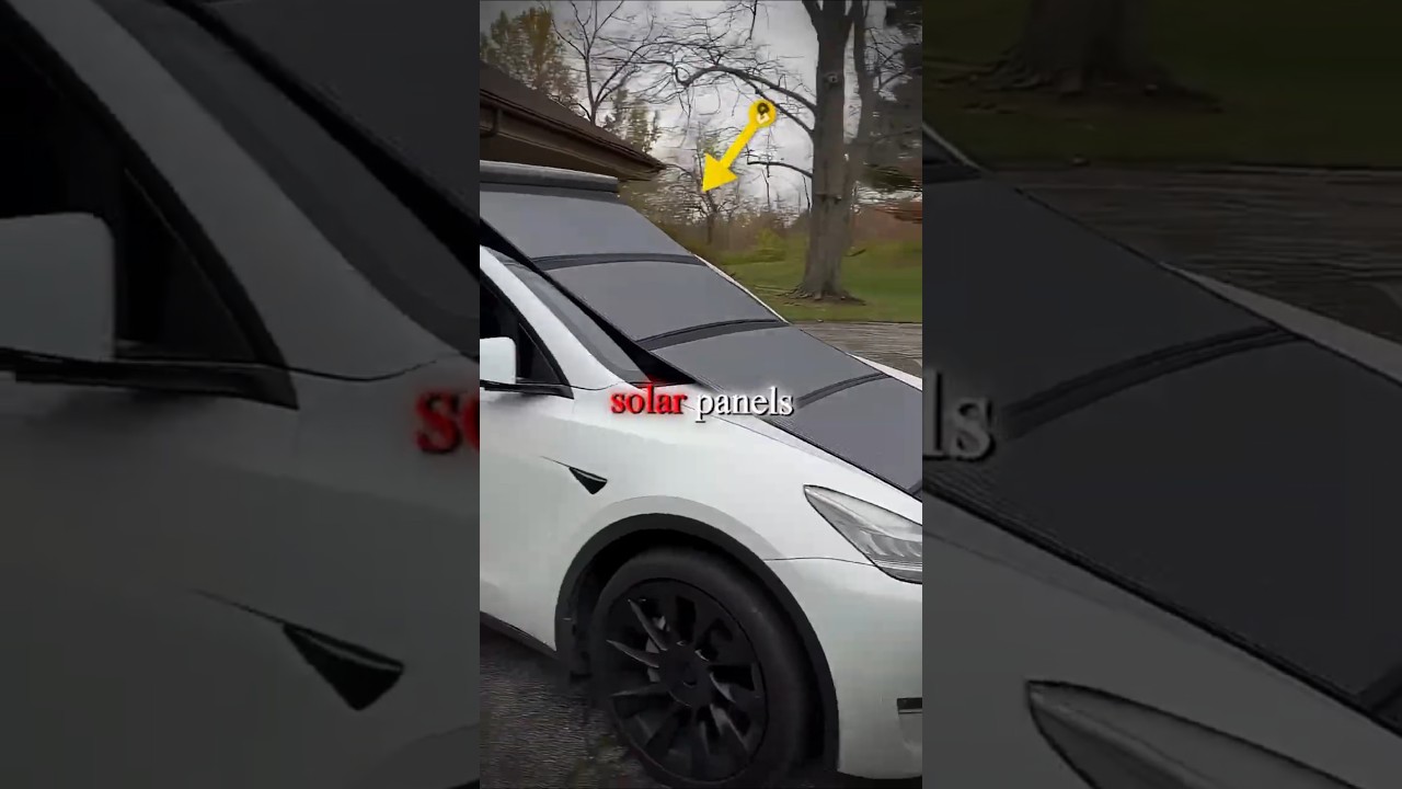 Можно ли зарядить Tesla от солнечной энергии? 🤫