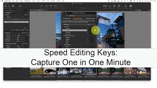 Speed Editing Keys: Capture One in One Minute