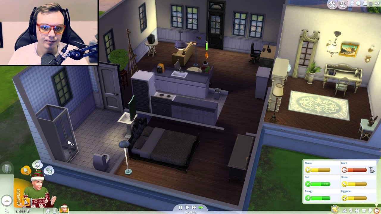 NÅ SKAL VI BLI FORFATTER! | The Sims 4 | Norsk Gaming