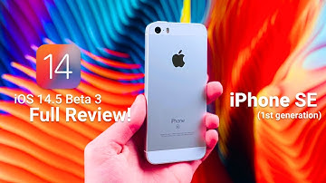 iOS 14.5 Beta 3 iPhone SE FULL REVIEW! || Should You Update? [4K]