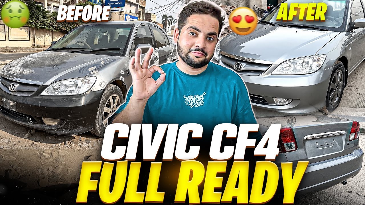 Honda Civic CF4 Full Ready | Premium Restoration🔥