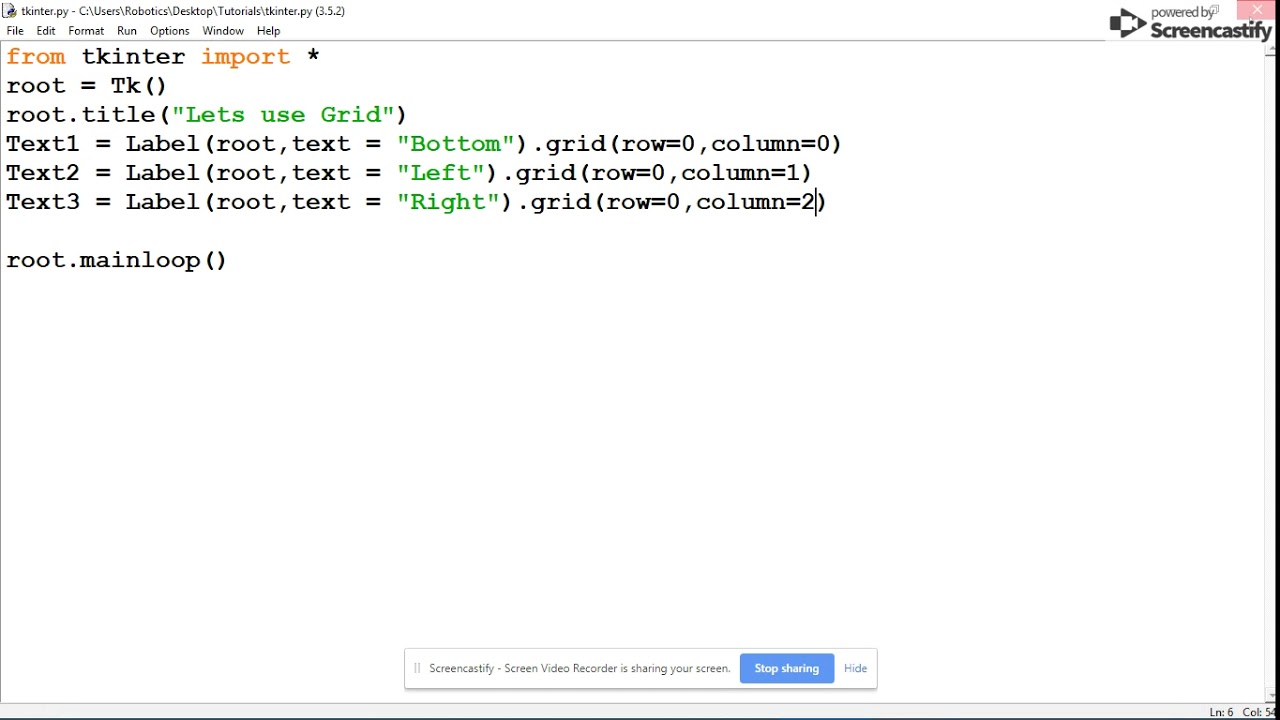 Exploring Python Graphics #5 - Using the grid - YouTube