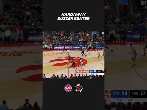 HARDAWAY BUZZER BEATER Detroit Pistons Vs Toronto Raptors Shorts 