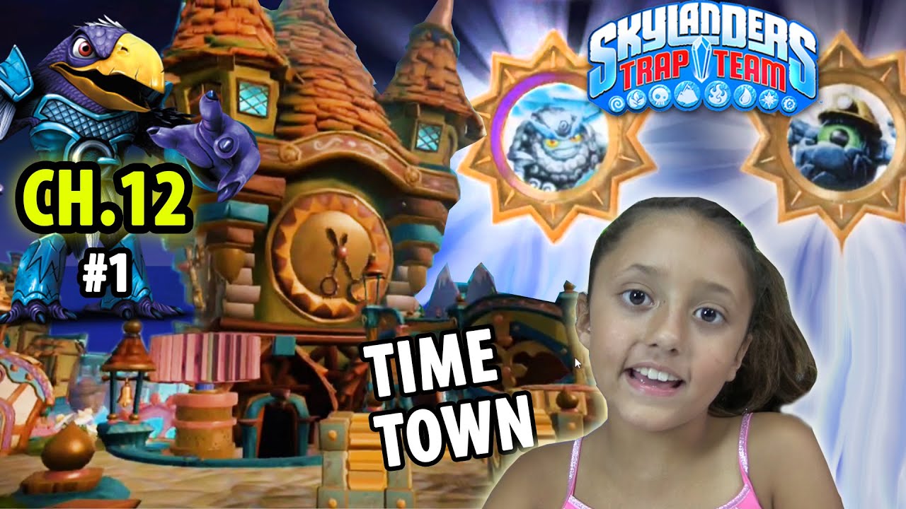 Давайте поиграем в Skylanders Trap Team: Time Town — Глава 12 на планшете (iPad), часть 1