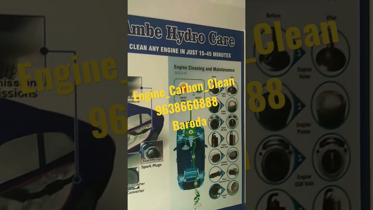 Engine Carbon Clean Decarbonizing Service Center at Ambe Hydro Care Baroda 9638660888 