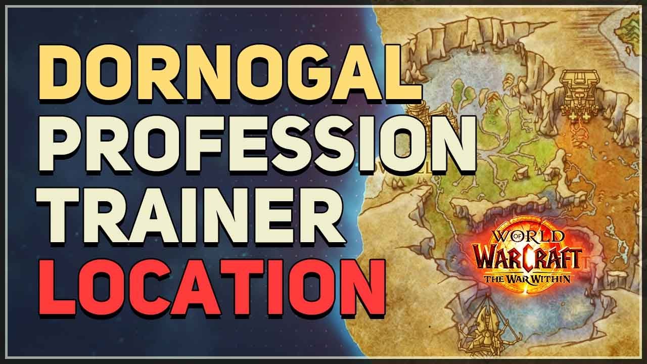 Dornogal Engineering Profession Trainer Location WoW The War Within