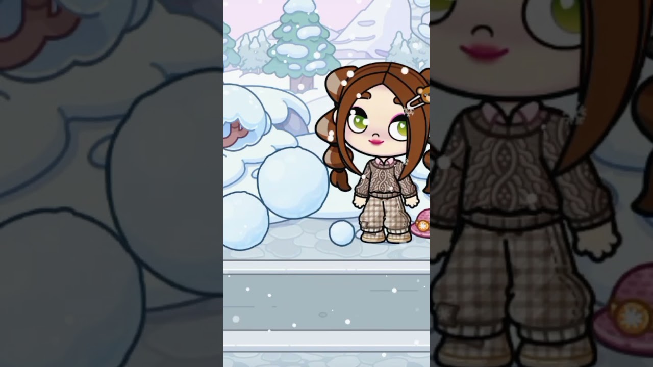 Snowoman😄 Secret in Avatar world 😍✨