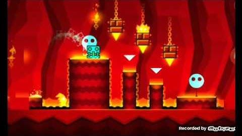Geometry Dash Meltdown(adnroid app)Yes, I played G.D.M.
