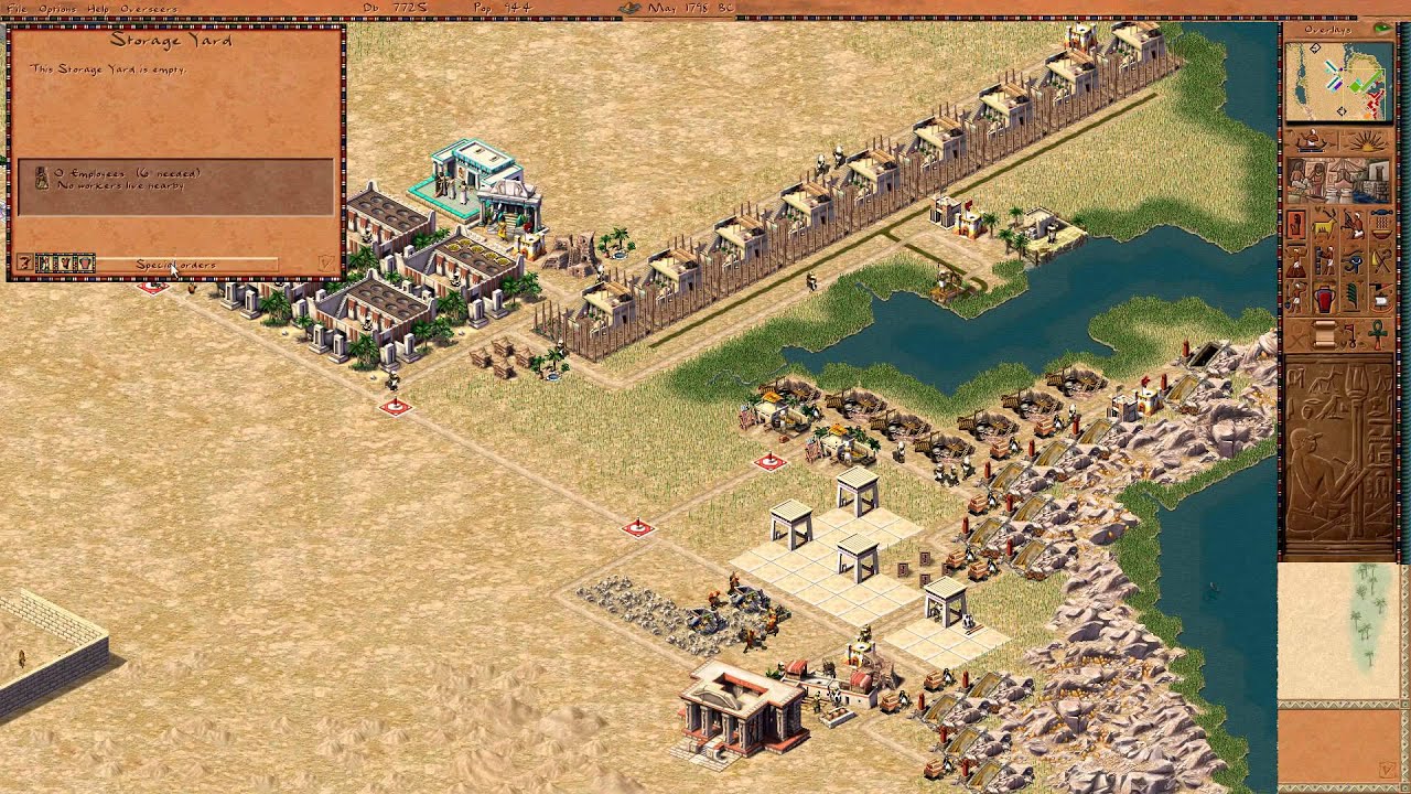 Pharaoh Walkthrough: Mission 20 - Sawu (Mersa Gawasis) [1/3]