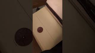 Lotus Leaf Leather Journal – Elegant Bound Leather Notebook for Holiday Gift  #LeatherJournal