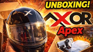 Axor Apex Hunter Solid Black Helmet Unboxing | Axor Helmet Unboxing | Best Helmet Under 5K 
