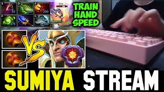 How SUMIYA train his hand Speed | Sumiya Invoker Stream Moment #650