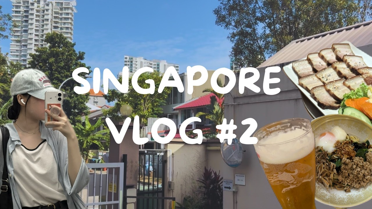 🇸🇬싱가포르 유학생 하루 브이로그 | 시험기간 전 마지막 휴식