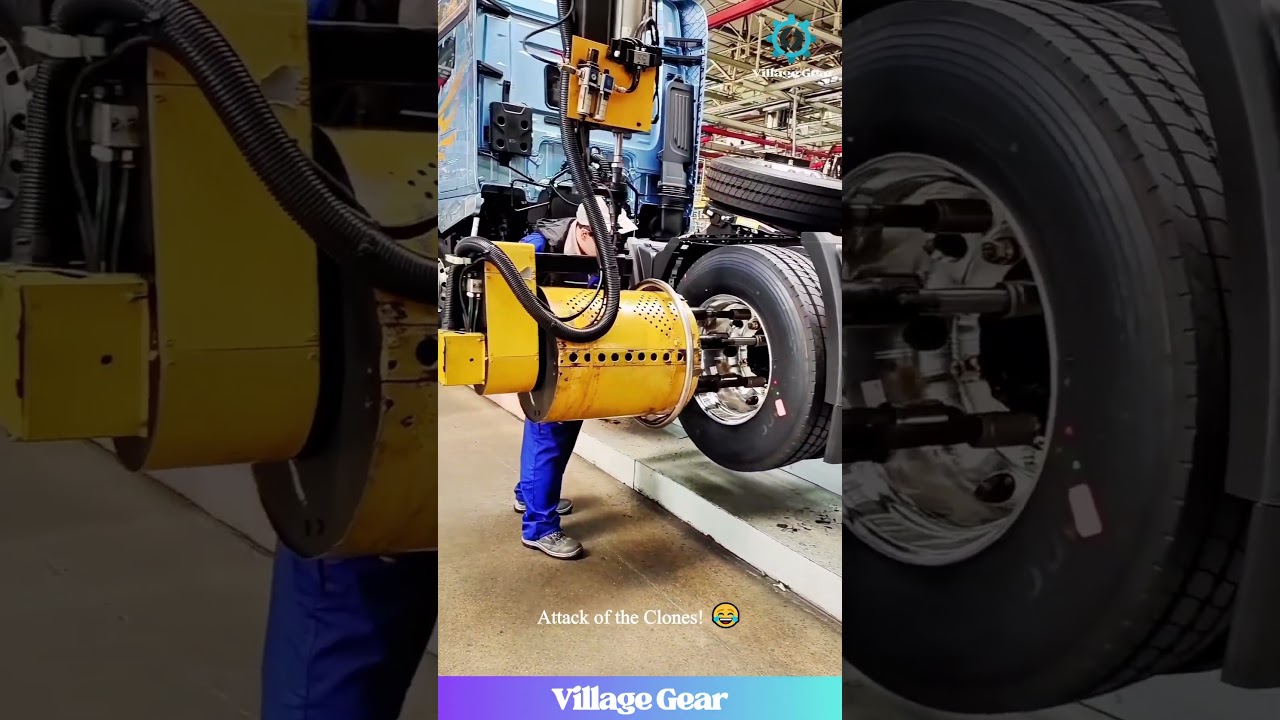 This GIANT Truck Wrench is My Dream Tool! 😂🔩 So Efficient! 