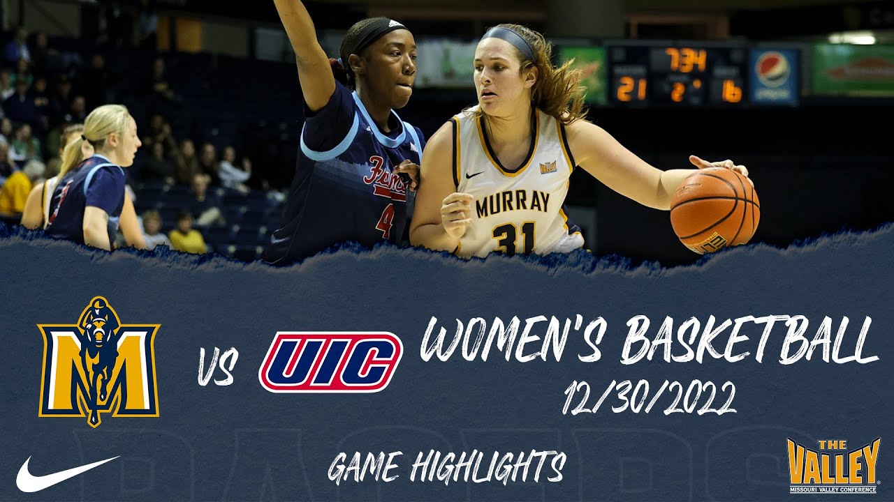 Murray State vs IllinoisChicago Women's Basketball Highlights 1230