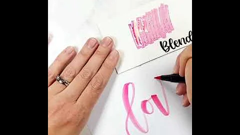 Best calligraphy with brush pen 🖋️🖋️ Modern calligraphy with brush pen #shorts #youtubeshorts