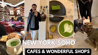NY Soho cafes & shops (my recommendations): library Vintage furniture, Matcha heaven & more ❤️
