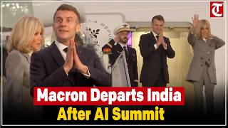 French President Emmanuel Macron Leaves India After Ai Impact Summit And Talks With Pm Modi
