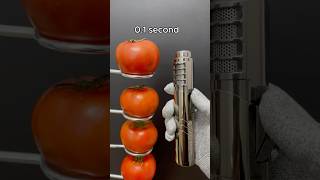 Powerful Lighter Vs Tomato