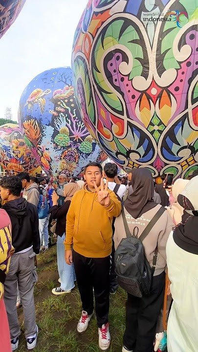 DETIK DETIK PENERBANGAN BALON UDARA WONOSOBO VIRAL #balonudara #balon #fyp #festivalbalon