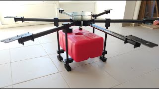 01- Diy Agriculture  Drone Frame Manufacture -Tarım İlaçlama Dron Çerçeve Üretimi - Drones Agrícolas